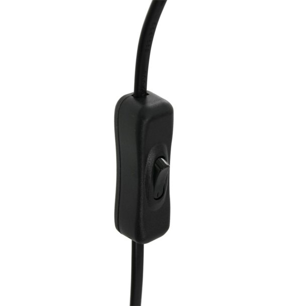 Espejo - Bordlampe i glas og metal med spejl effekt, hjde 28 cm