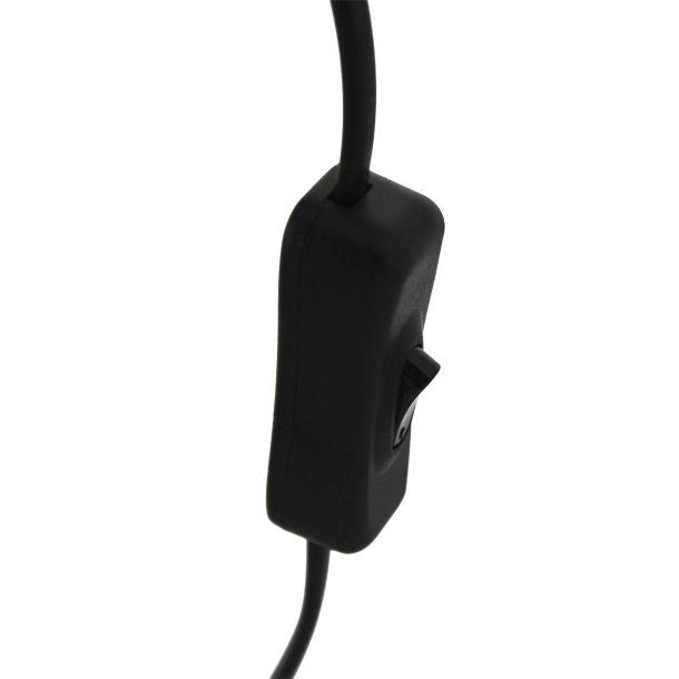 Espejo - Bordlampe i glas og metal med spejl effekt, hjde 23 cm