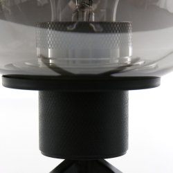 Espejo - Bordlampe i glas og metal med spejl effekt, hjde 23 cm