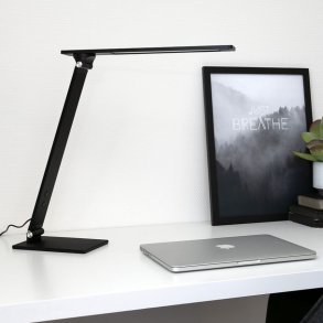 Fonda - bordslampa i aluminium och glas, tv frger