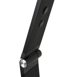 Manacor - gulvlampe i stl eller sort metal