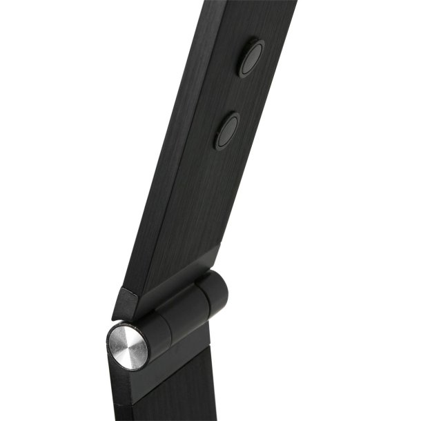 Manacor - gulvlampe i stl eller sort metal