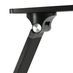 Manacor - gulvlampe i stl eller sort metal