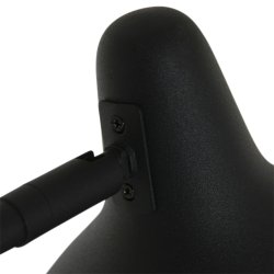 Moore - gulvlampe i sort metal