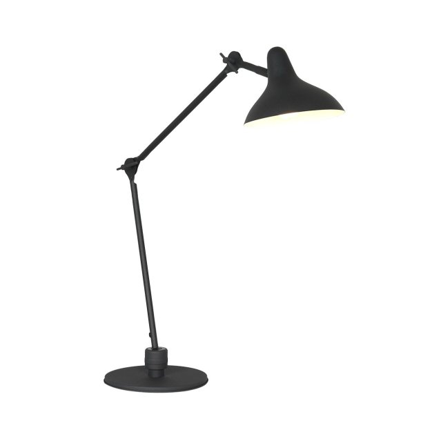 Moore - bordlampe i sort metal