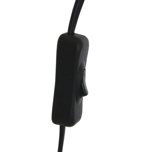 Canon - Bordlampe i sort metal