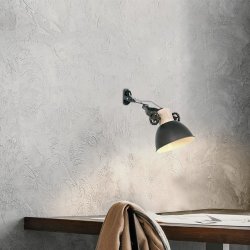 Bates - vglampe i to metal farver