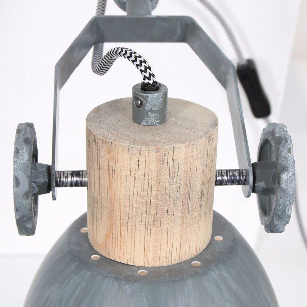 Bates - vglampe i to metal farver