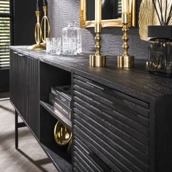 Marna - Sknk i sort massiv mangotr