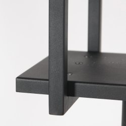 Estante - loftlampe i metal med opbevaringshylde