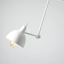 Verdi - Gulvlampe i hvid metal