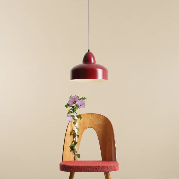 Kosmo - Loftlampe i vinrd metal