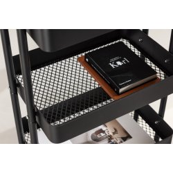 Buena - Rullebord i sort metal