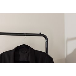 Quito - Tjstativ i sort metal med bjlestang og 1 skuffe