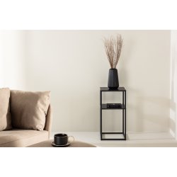 Triss -Blomstersjle/sidebord i sort metal