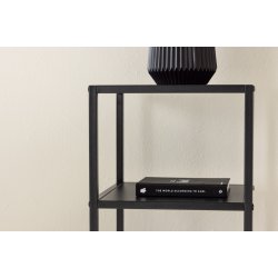 Triss -Blomstersjle/sidebord i sort metal