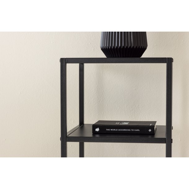 Triss -Blomstersjle/sidebord i sort metal