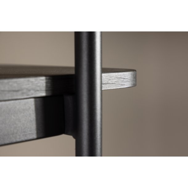 Stigma - Reol i sort MDF, 120 x 190 cm.