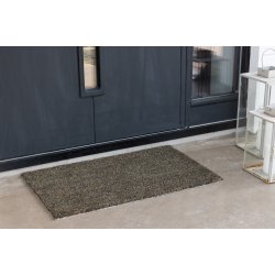 Lyon - Drmtte i grnlig kokos, 45 x 75 cm.