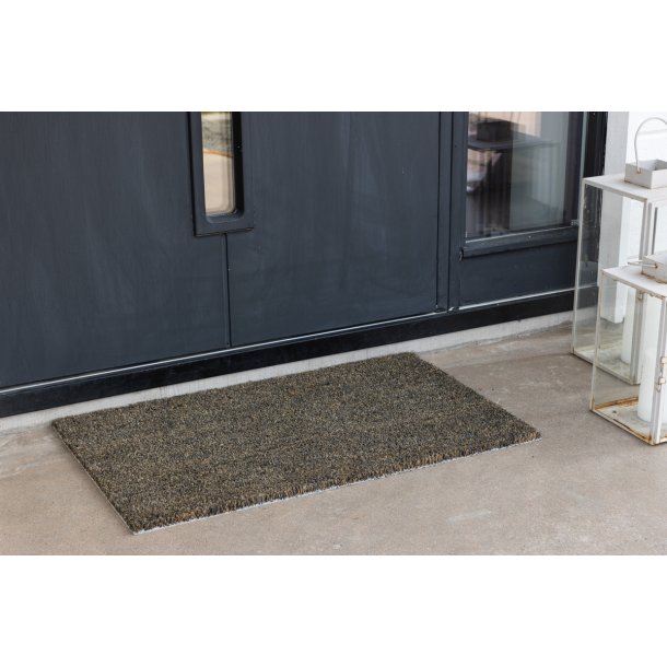 Lyon - Drmtte i grnlig kokos, 45 x 75 cm.