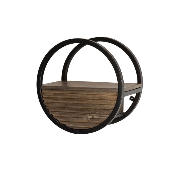 Redondo  - Rund v�ghylde i massiv akacietr�, � 40 cm