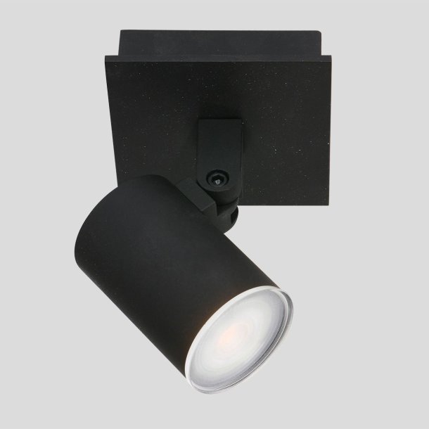 Noir - Spotlampe i sort metal, vlg mellem 3 strrelser