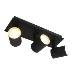 Noir - Spotlampe i sort metal, vlg mellem 3 strrelser