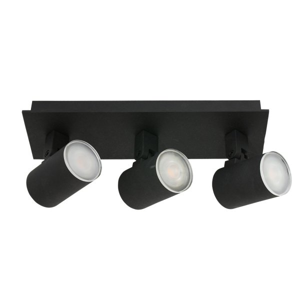 Noir - Spotlampe i sort metal, vlg mellem 3 strrelser