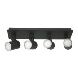 Noir - Spotlampe i sort metal, vlg mellem 3 strrelser