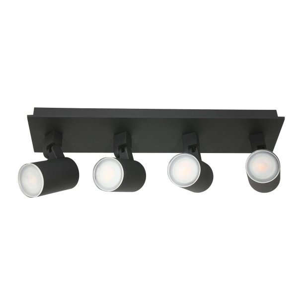 Noir - Spotlampe i sort metal, vlg mellem 3 strrelser
