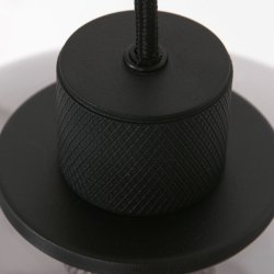 Alhambra -loftlampe med fem rgfarvede glaskupler