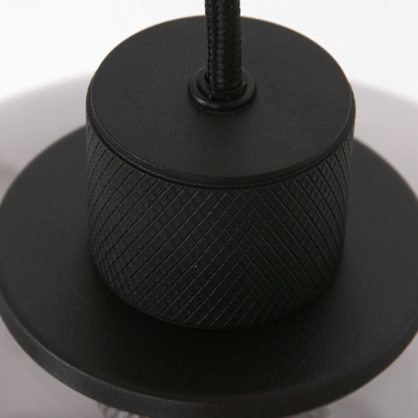 Alhambra -loftlampe med fem rgfarvede glaskupler