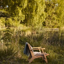 Amalfi - Hvilestol i teaktr og reb