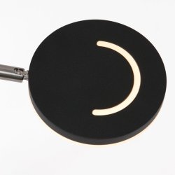 Callosa - gulvlampe i stl eller sort metal