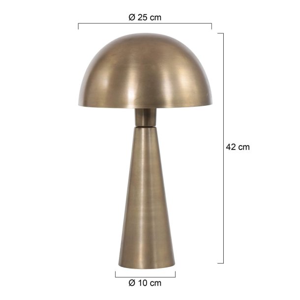 Javea - Bordlampe i bronze