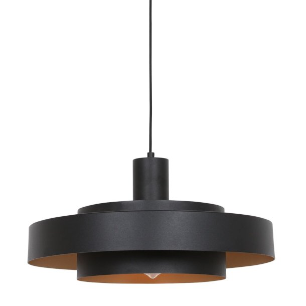 Doble - loftlampe i sort metal