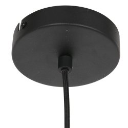 Doble - loftlampe i sort metal