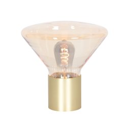 Costa - bordlampe i metal og glas