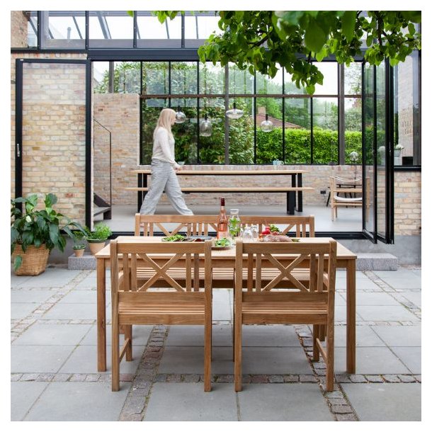 Croix - Havestol i teaktr