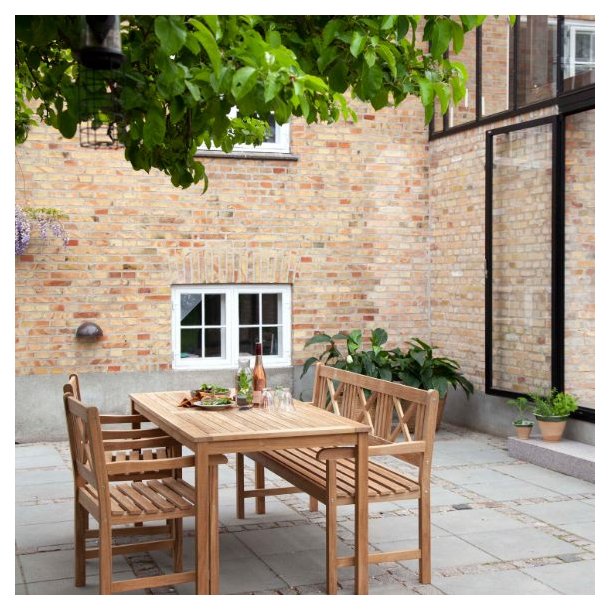 Croix - Havestol i teaktr