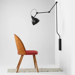 Verdi - Vglampe i sort metal