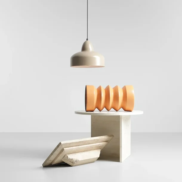 Kosmo - Loftlampe i beige metal