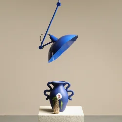 Mejlby - Loftlampe i koboltbl metal 