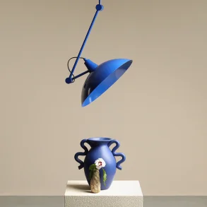 Mejlby - Taklampa i koboltbl metall