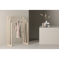 Gamma - T�jstativ i white washed farvet metal
