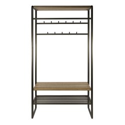 Lunox - Kl�dst�llning i bronsf�rgad metall, bredd 100 cm.