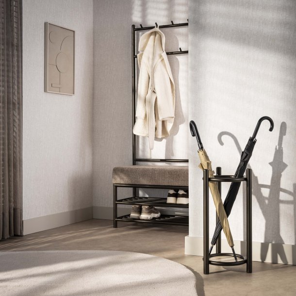 Iluvia - Bronsf�rgad paraplyst�llning i metall med tre ben