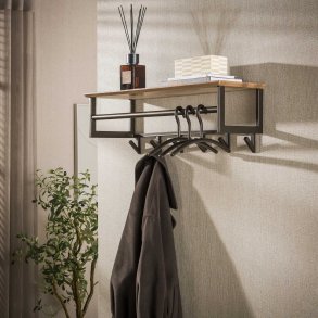 Drift - Hatthylla i bronsf�rgad metall