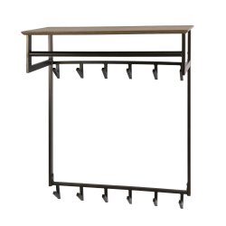 Drift - Hatthylla i bronsf�rgad metall, h�jd 94 cm
