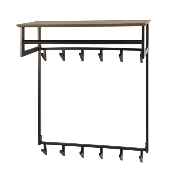 Drift - Hatthylla i bronsf�rgad metall, h�jd 94 cm